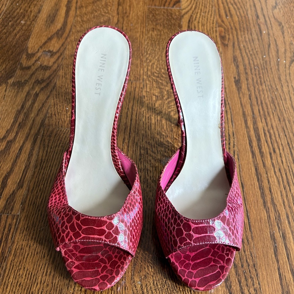 Nine West Pink NW Deelight High Heel Pumps